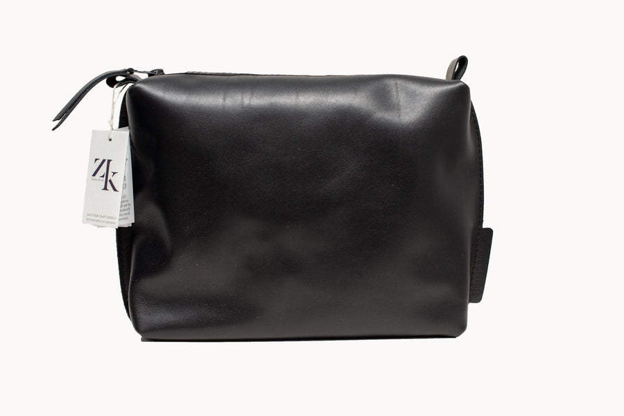 Handmade Leather Cosmetic Bag – Premium Cattle Leather