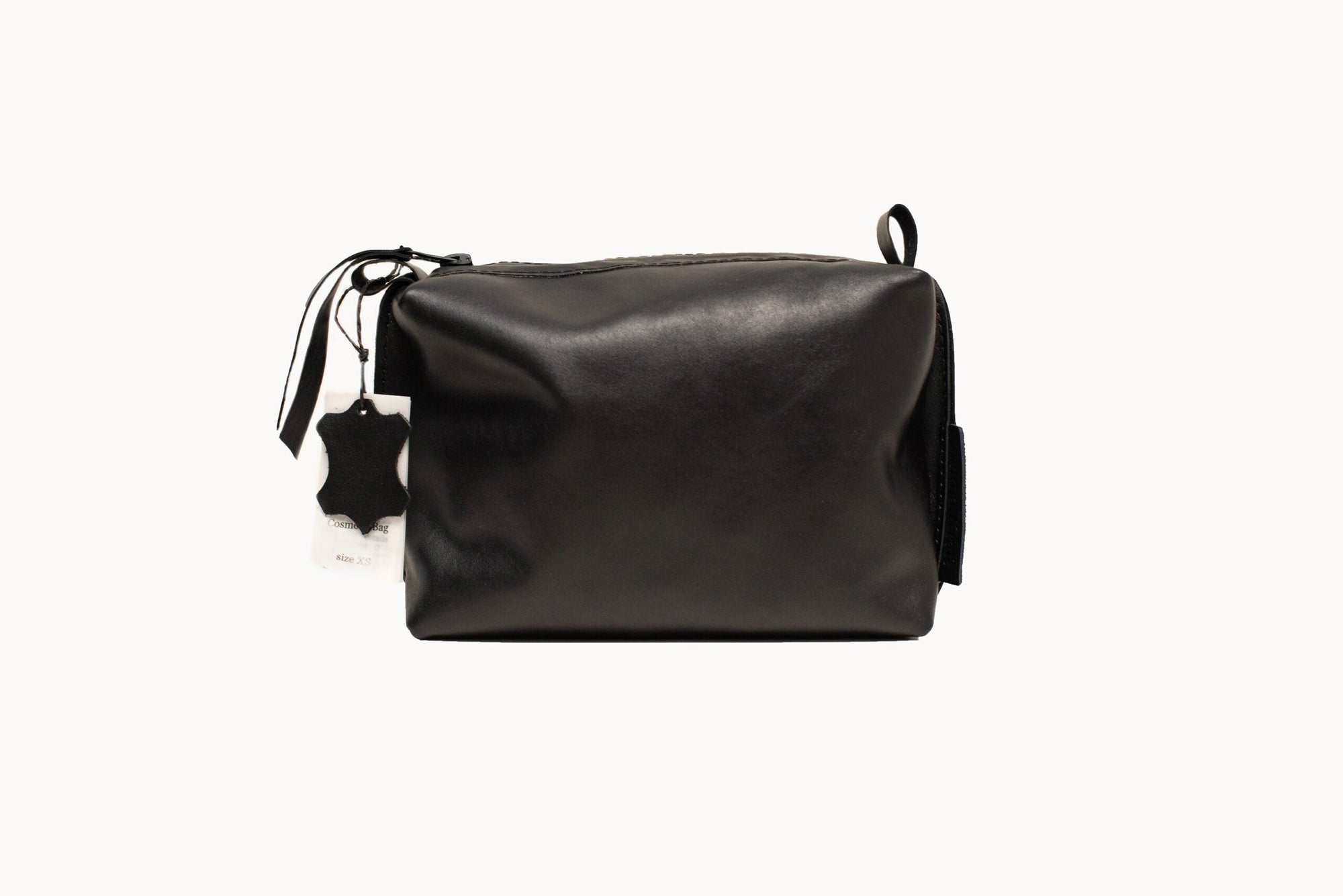 Zelma Kraft Leather Cosmetic Bag – Handcrafted Elegance & Durability by Zelma Kraft at brixbailey.com