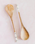 Striped Salad Servers-1