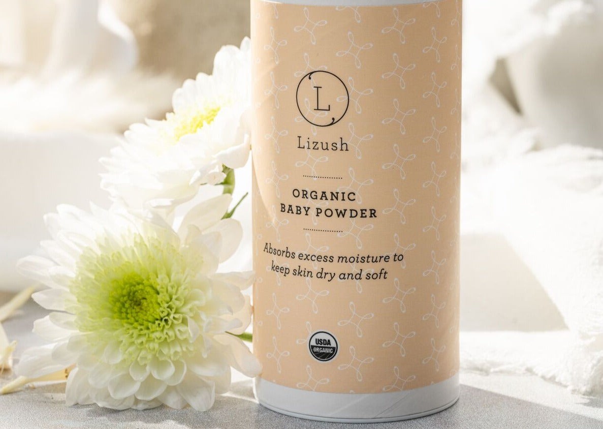 Gentle Organic Baby Powder for Sensitive Skin