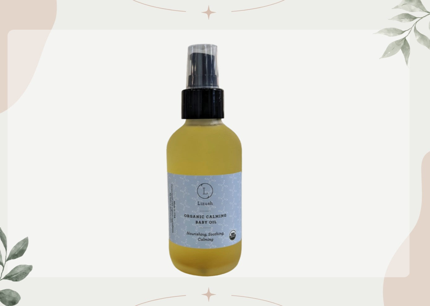 Organic Baby Oil for Soothing Bedtime Rituals