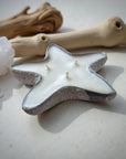 Concrete Star Candle