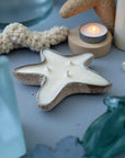 Concrete Star Candle