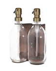 Copper Double Wall Mounted Soap Dispenser