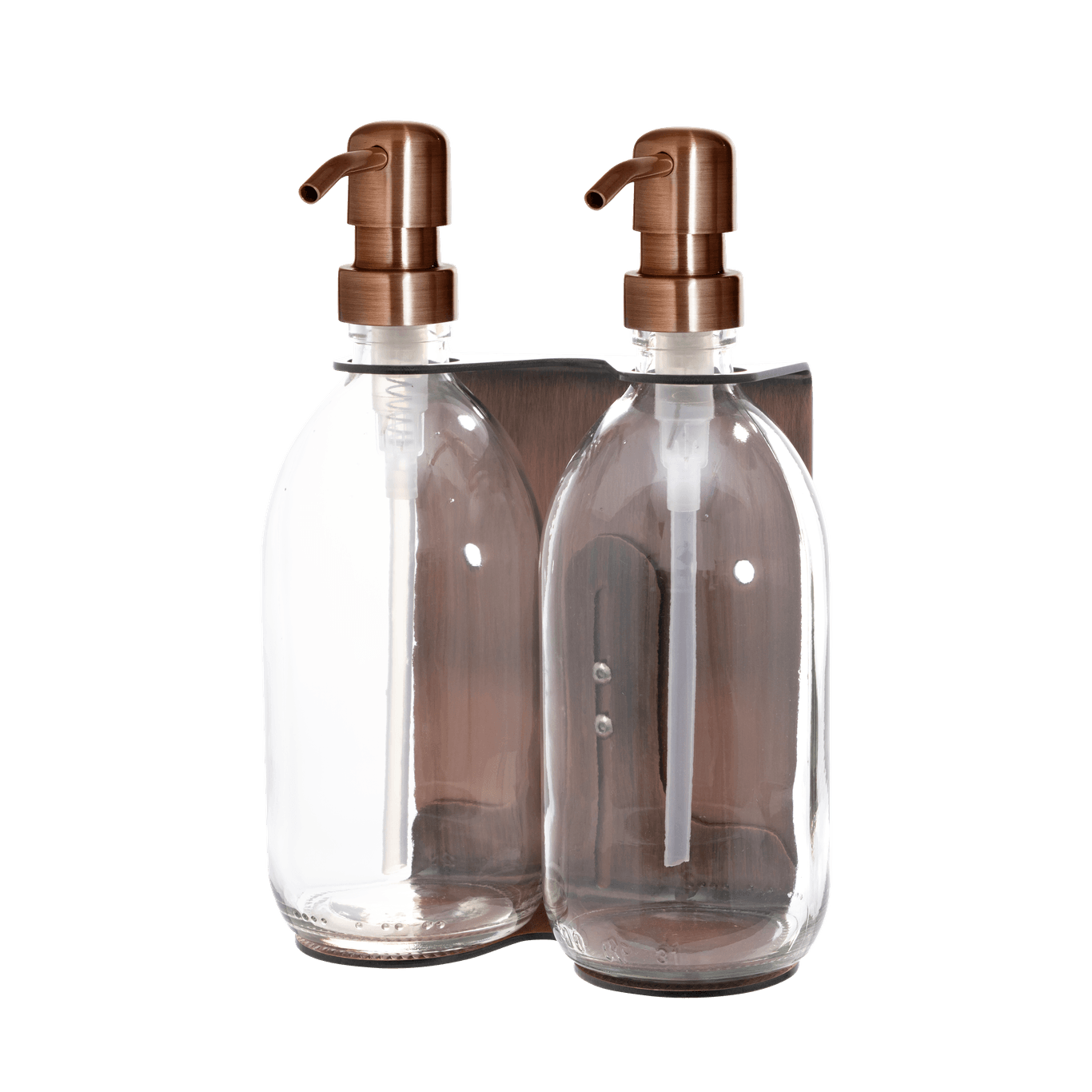 Copper Double Wall Mounted Soap Dispenser-6
