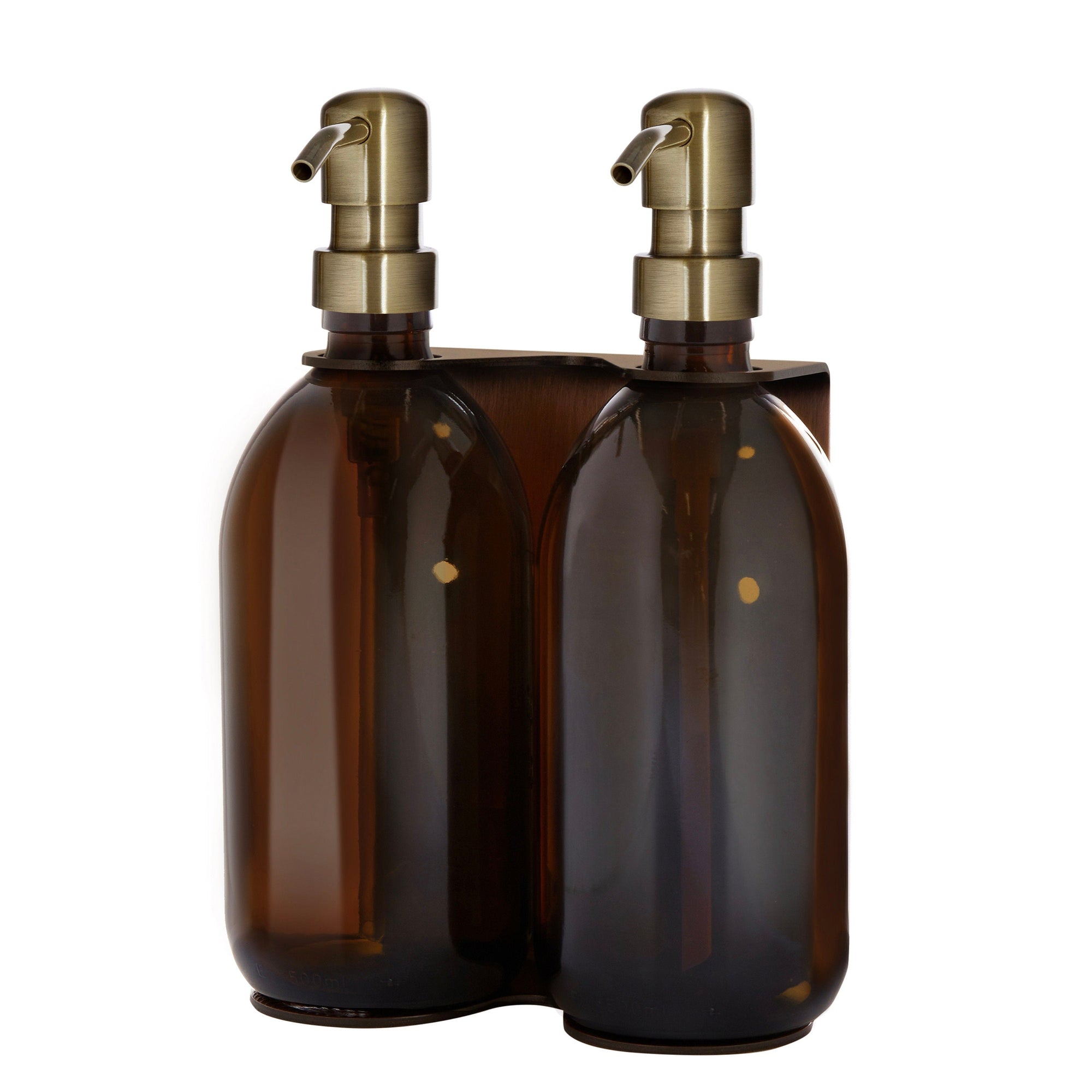 Copper Double Wall Mounted Soap Dispenser-7
