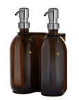 Copper Double Wall Mounted Soap Dispenser-9
