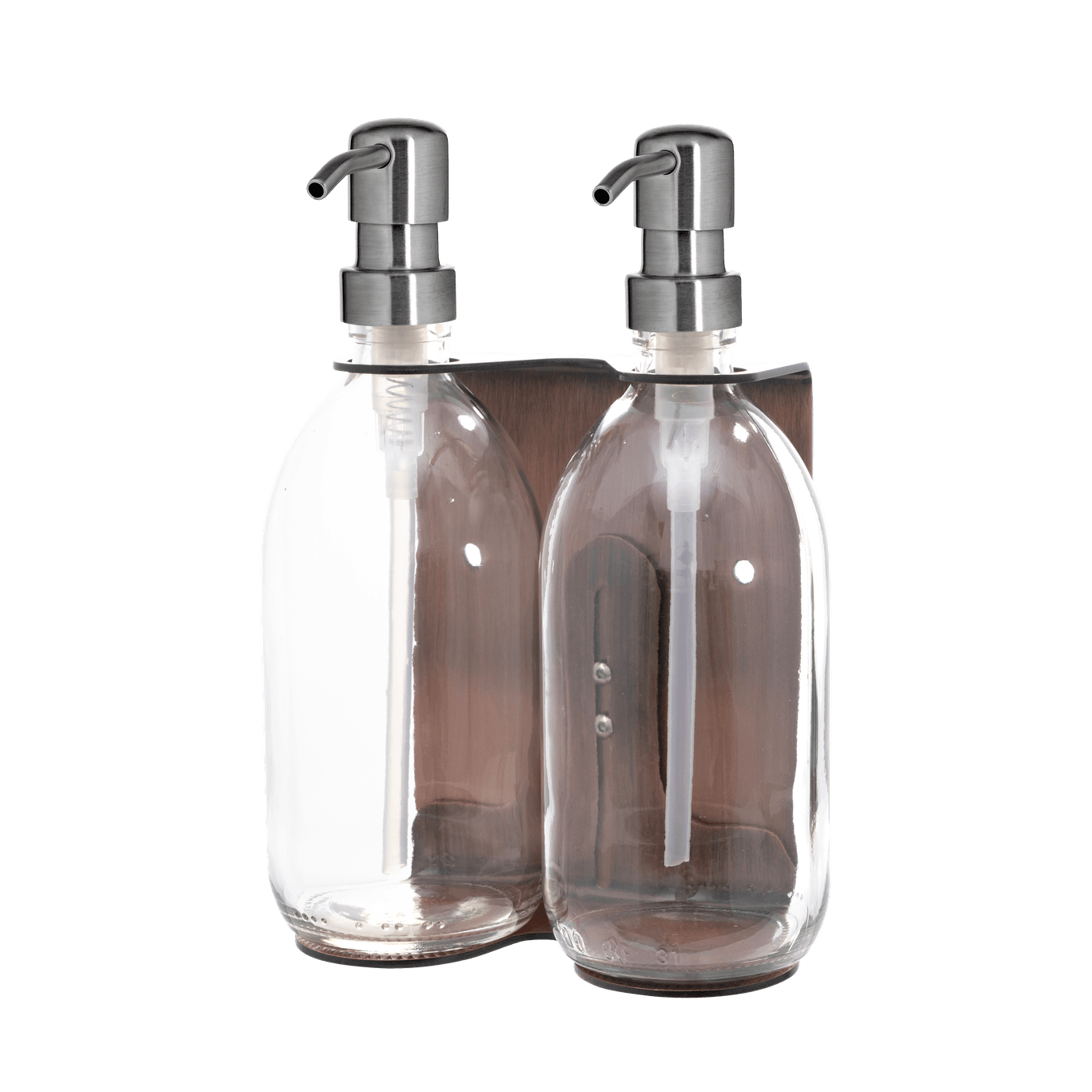 Copper Double Wall Mounted Soap Dispenser-10