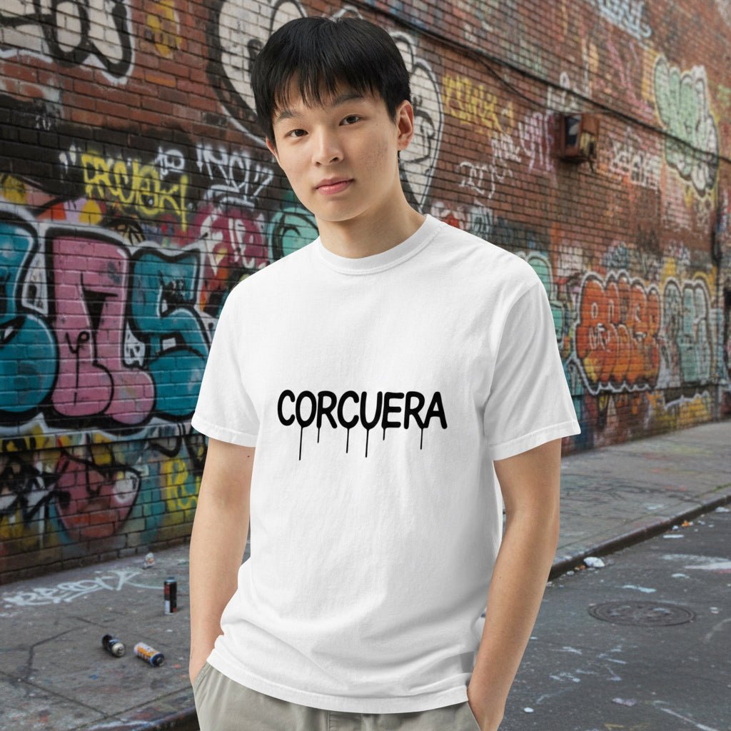 Corcuera Autograph Graffiti Heavyweight Padel T-Shirt — Men's