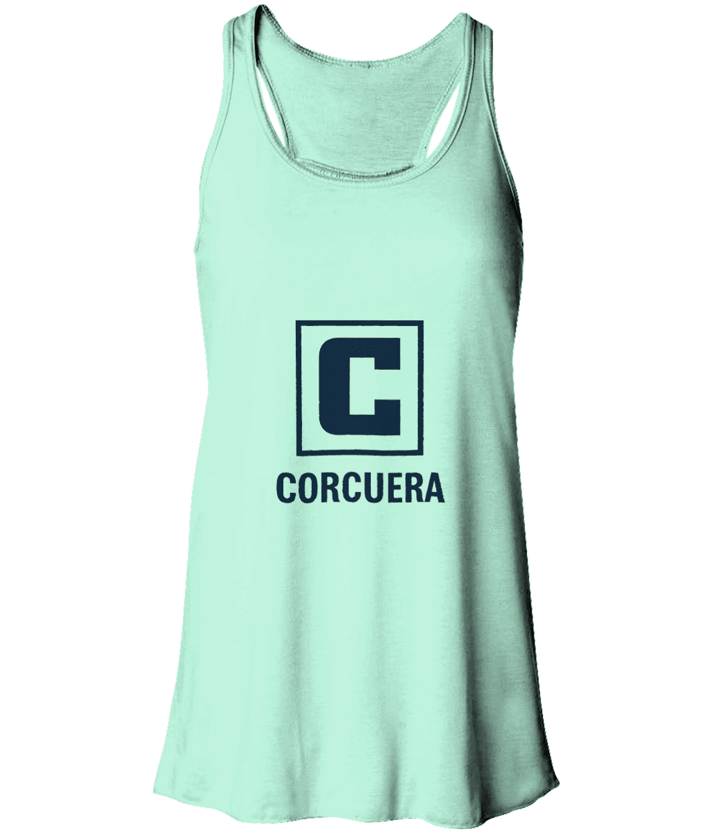 Corcuera Classic C Flowy Racer Back Padel Tank Top — Women's