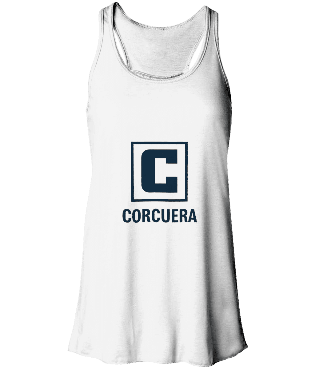 Corcuera Classic C Flowy Racer Back Padel Tank Top — Women's
