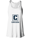 Corcuera Classic C Flowy Racer Back Padel Tank Top — Women's