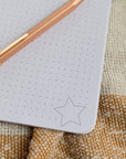 A5 Handmade Notebook with Cosy Winter Design