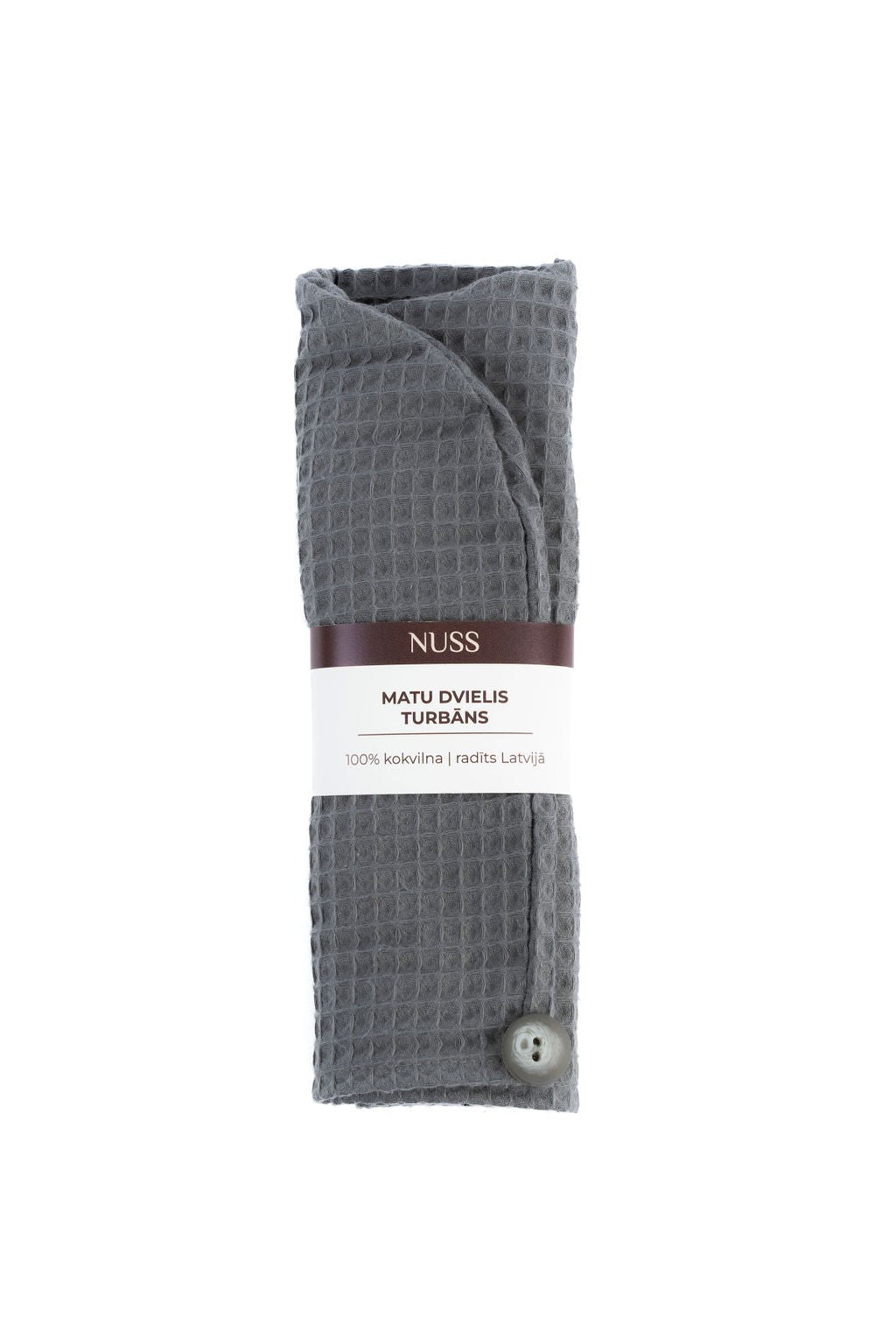 Cotton Waffle Hair Towel Turban