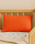 coussin rectangle en coton Fraise