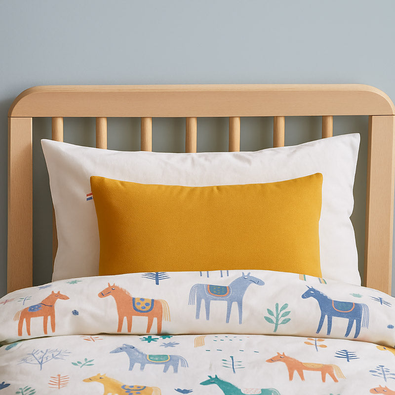 coussin gaze coton honey papate bio