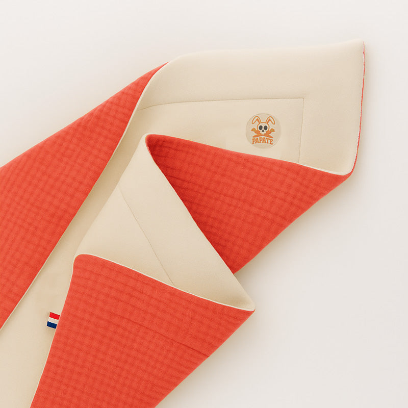 Couverture bio fraise papate polaire biologique