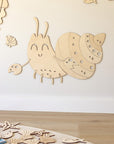Wooden Wall Decoration - Crab