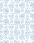 Octopus Wallpaper in Soft Muted Colours