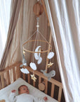 Handmade Little Whales baby mobile-16