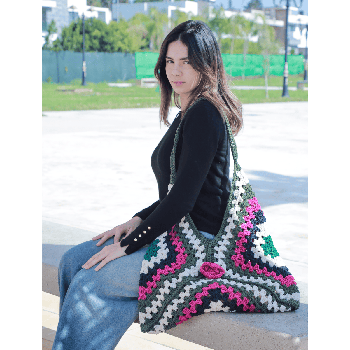 Crochet Super Tote bag