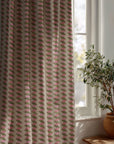 Escher Stripe - Jardin Rose  - Fabric