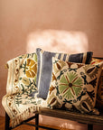 Margot Striped Cushion, Blue