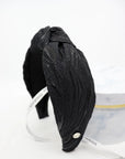 Black Knot Fabric Headband Lola
