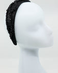 Silk Beaded Headband Hestia