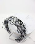 Fiona Headband with Swarovski Crystals & Honeycomb Veil by Eva Oherjus at www.brixbailey.com