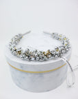 Crystal and Pearl Hair Headband