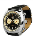 Driver Chronograph MKII Meca-Quartz, Black Reverse Panda