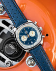 Driver Chronograph MKII Quartz, Blue Reverse Panda (PRE-ORDER NOW)