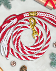 Make Your Own Dog Lead Craft Kit - Candy Cane Sparkle