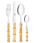 4-Piece Bamboo Cutlery Set