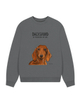 Comfy, Cozy, & Cute: The Dachshund Oversized Sweatshirt"