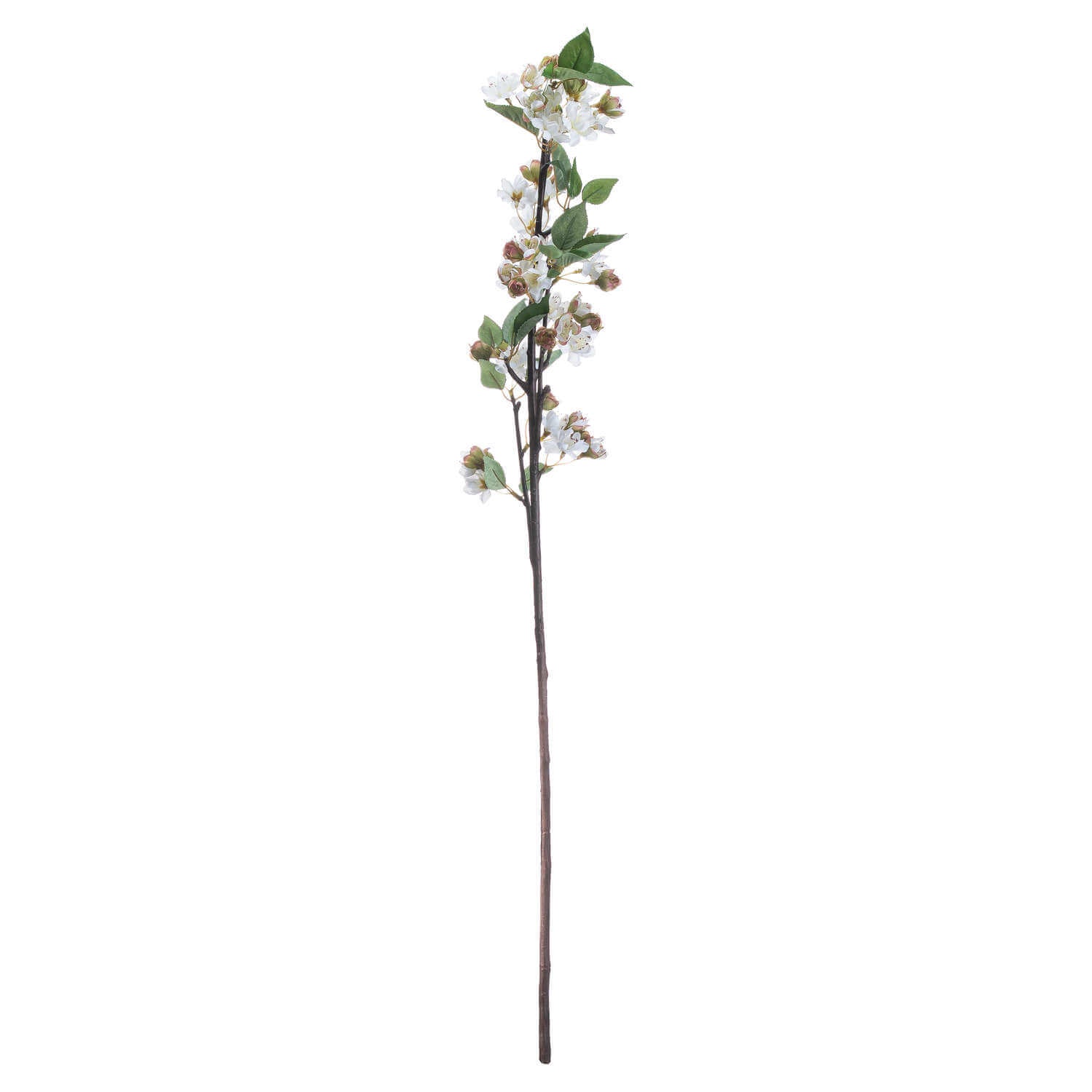 English Blossom Branch Silk Flower Stem