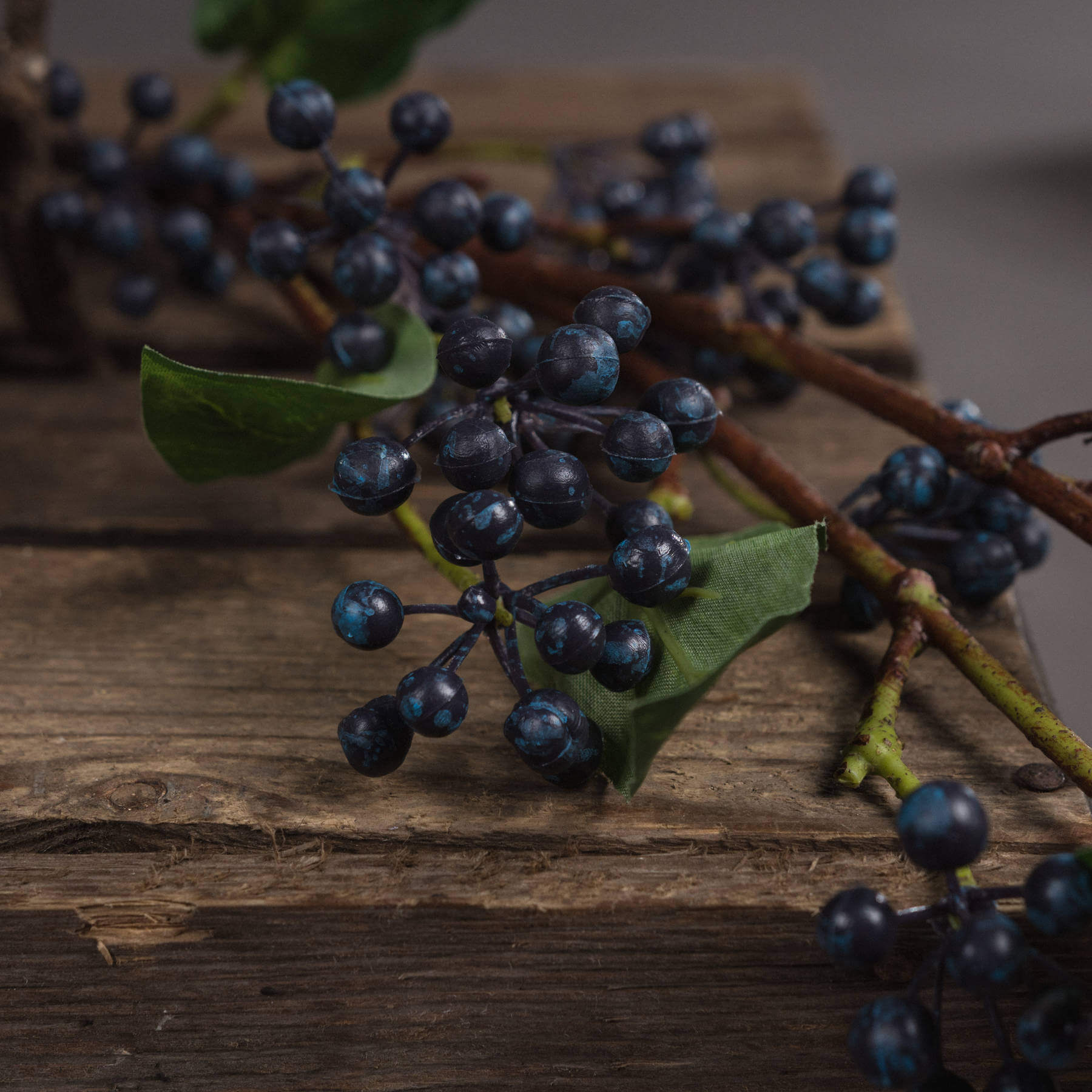 Artificial Viburnum Indigo Berries