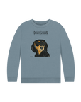 Snuggly Black & Tan Sausage Dog Kids' Sweatshirt – Ethically Made Cuteness!