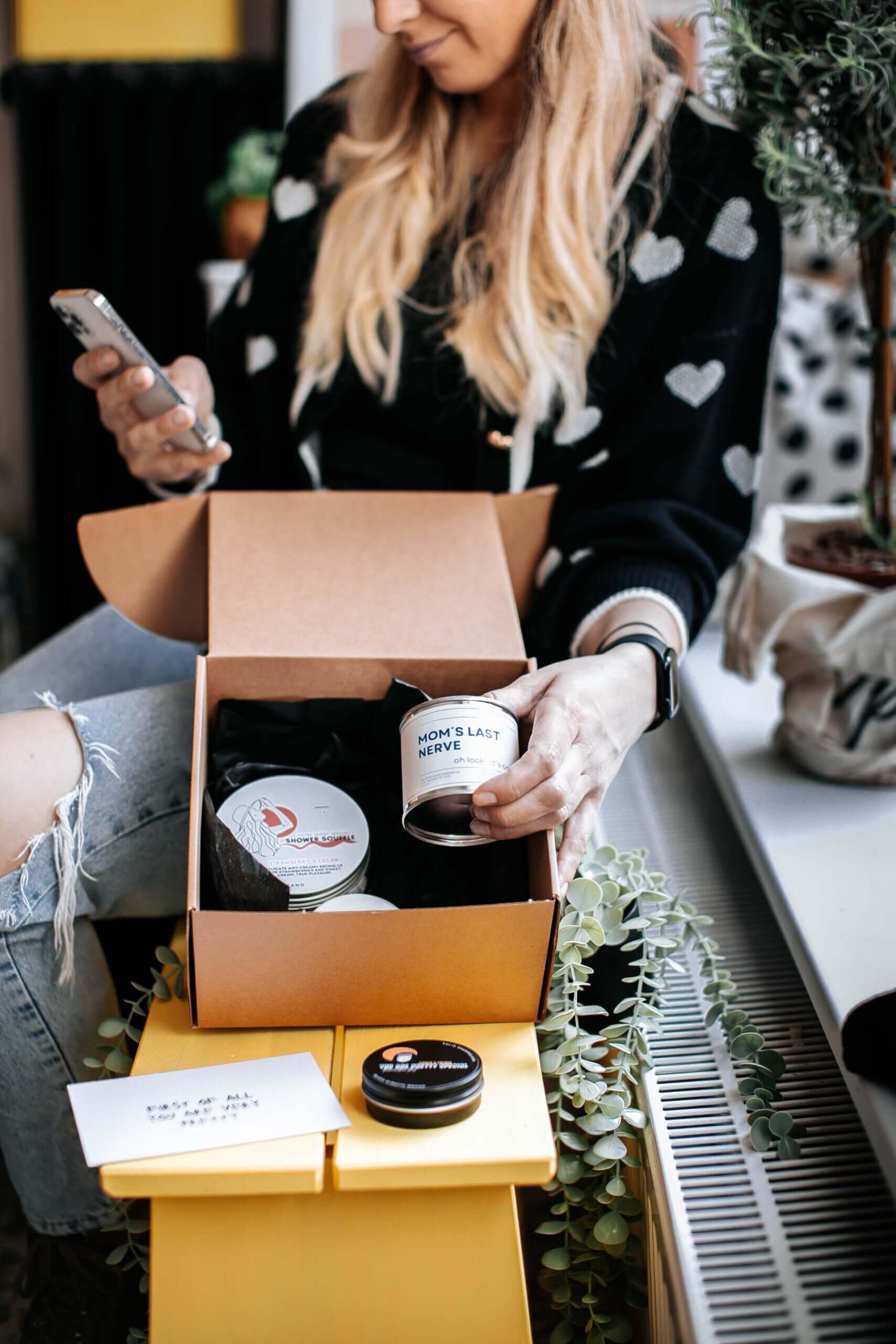 Body Care Gift Box for Mum&#39;s Relaxation