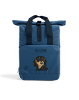 Back & Tan Dachshund Roll-Top Backpack – Small Dog, Big Adventure!