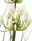 White Agapanthus Large Artificial Plant