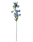 Pack of 6 x 100cm Trumpet Artificial Flower Stem Blue-2