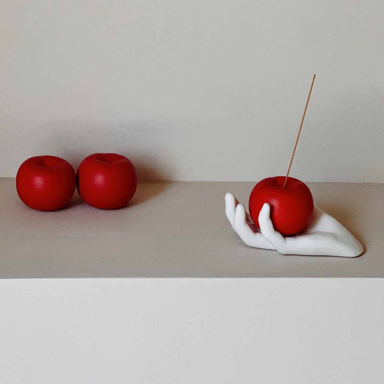 Apple-Shaped Incense Holder-3