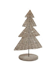 Handwoven Wicker Noel Tree Ornament