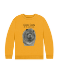 Stylish Blue Chow Chow Child's Sweatshirt – Comfy for Dog Lovers