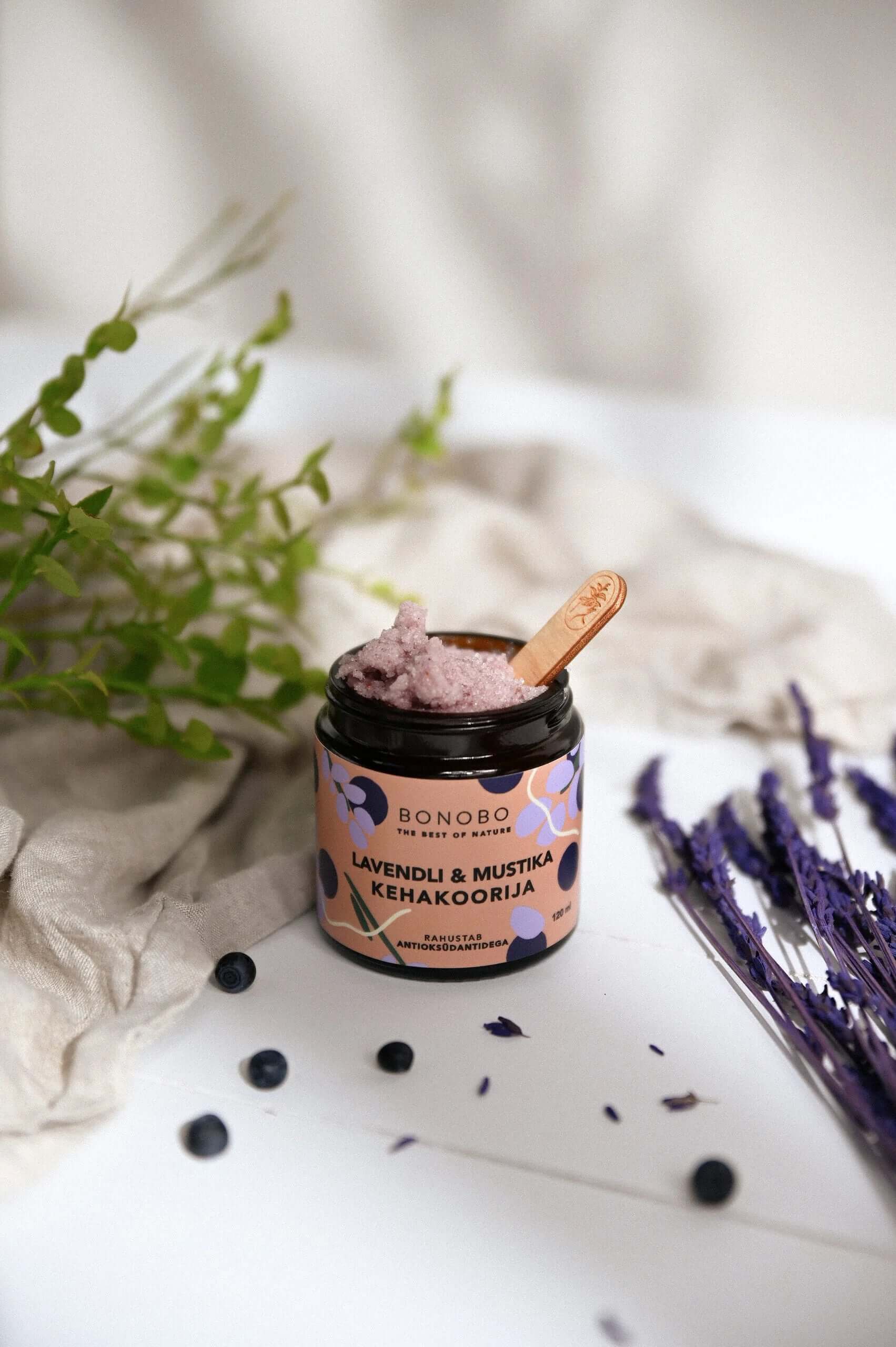 Blueberry and Lavender Body Scrub 120ml