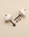 Karina Ceramic Round Drawer Knobs