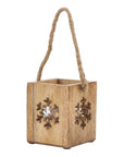 Handcrafted Snowflake Tealight Holder