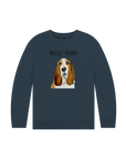 Basset Hound Child's Sweatshirt: Cozy Guilt Trip, Now in Sweatshirt Form!